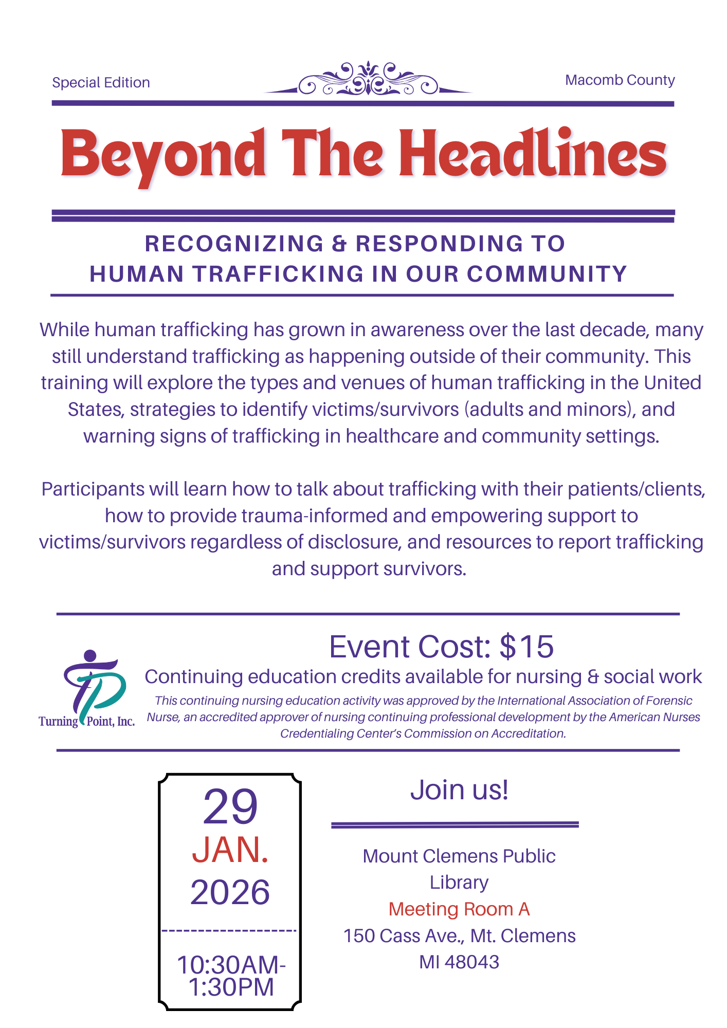 Beyond The Headlines